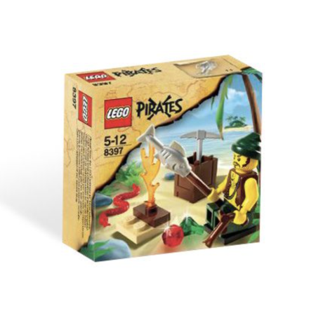 LEGO Pirates 8397 Pirat - zestaw przetrwania